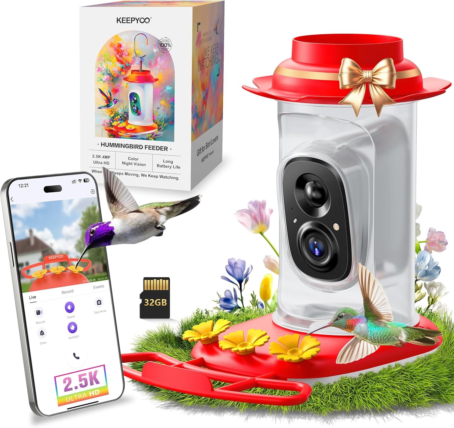 Smart Hummingbird Feeder